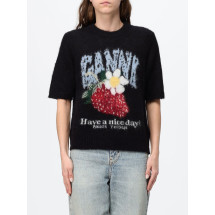 [GANNI] T-shirts Short Sleeve FW26 A1050226 099