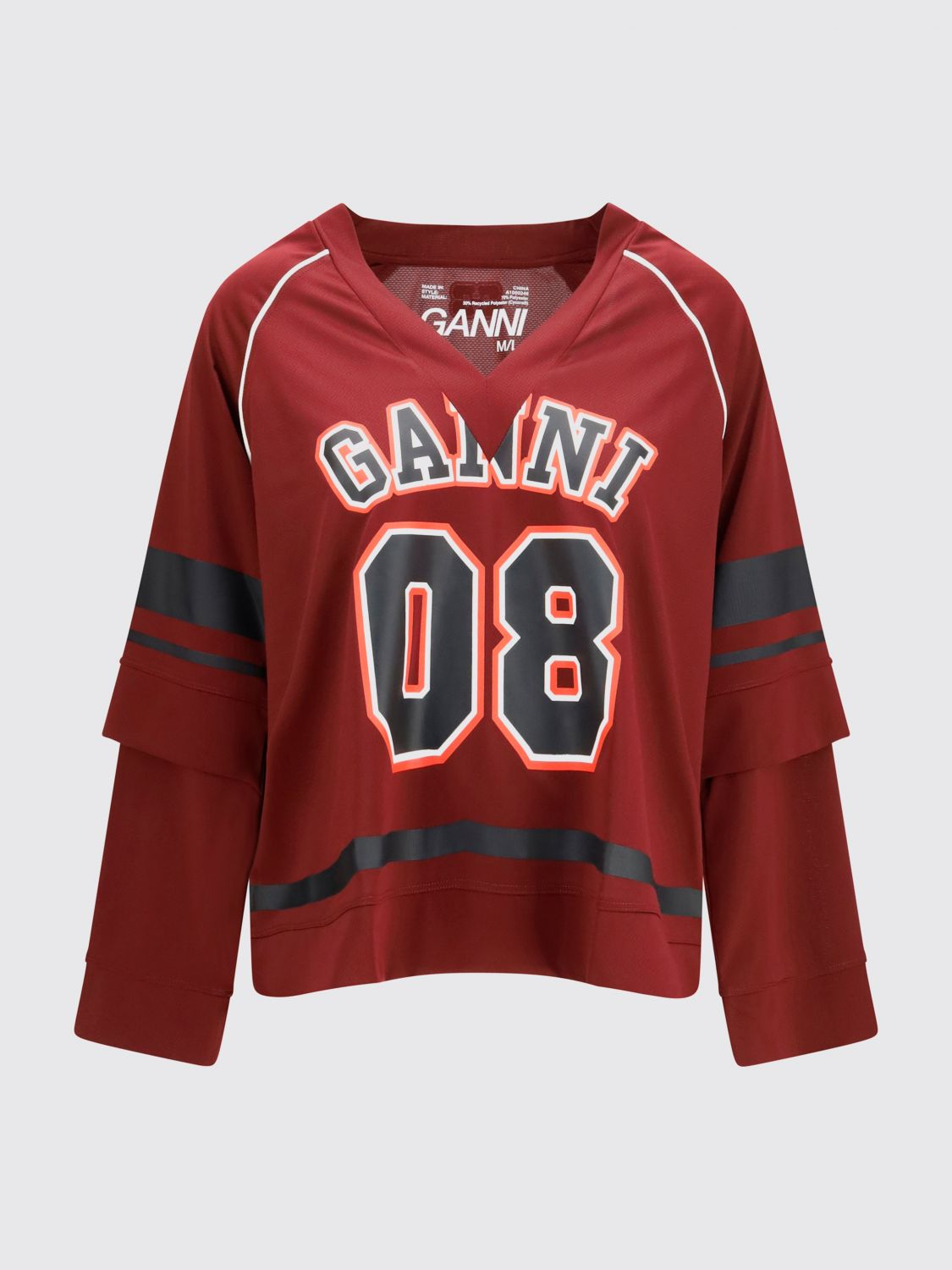 [GANNI] T-shirts Long Sleeve FW26 A1050246 431