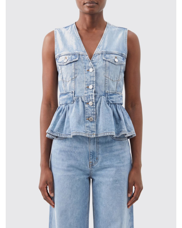 [GANNI] T-shirts Sleeveless FW26 A1040321 565