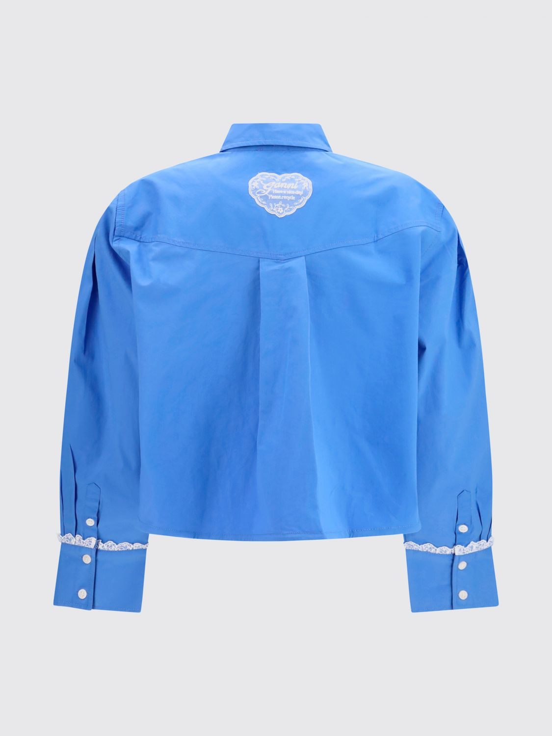 [GANNI] Shirts Long Sleeve FW26 A1140008 591