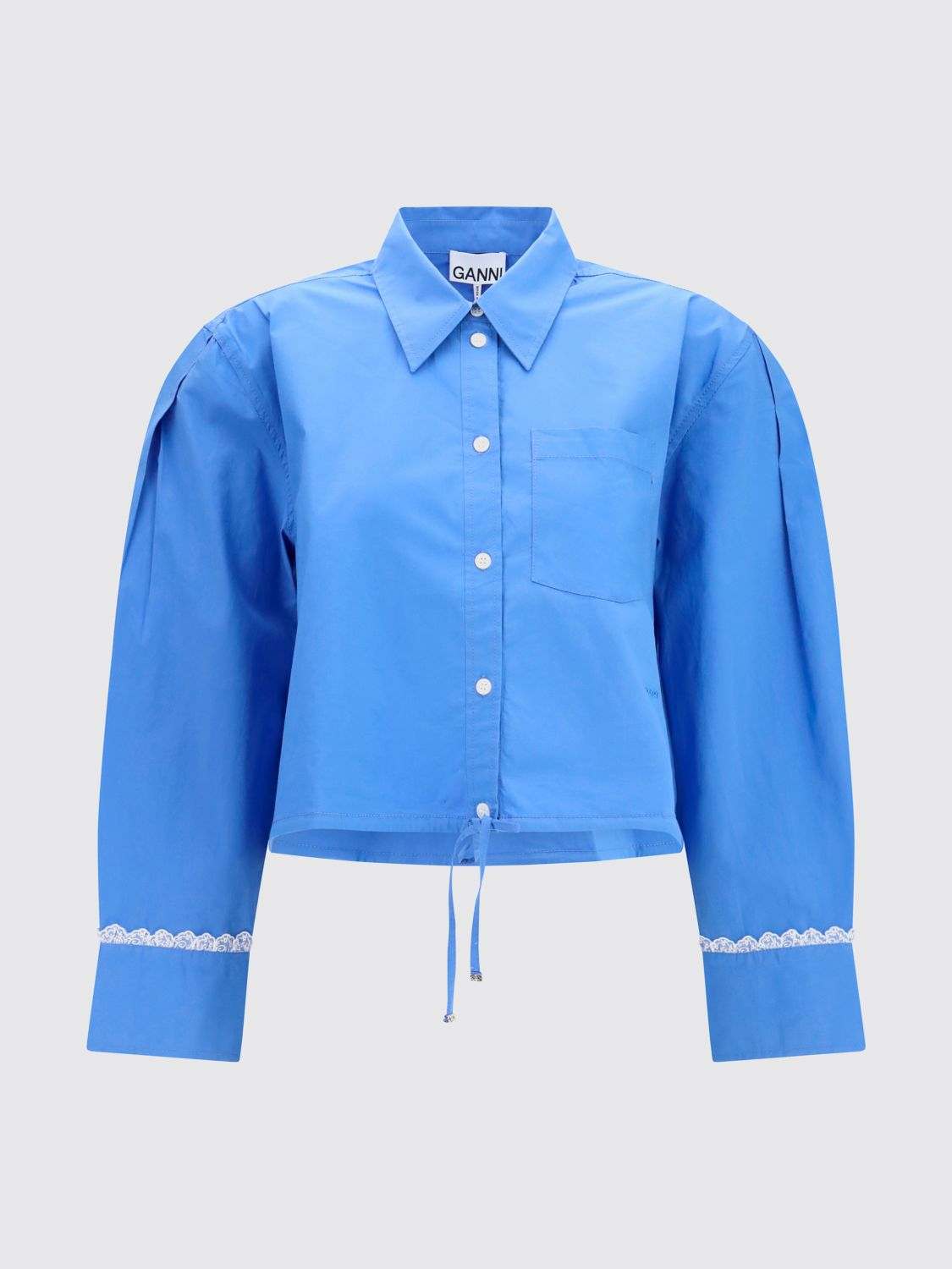 [GANNI] Shirts Long Sleeve FW26 A1140008 591