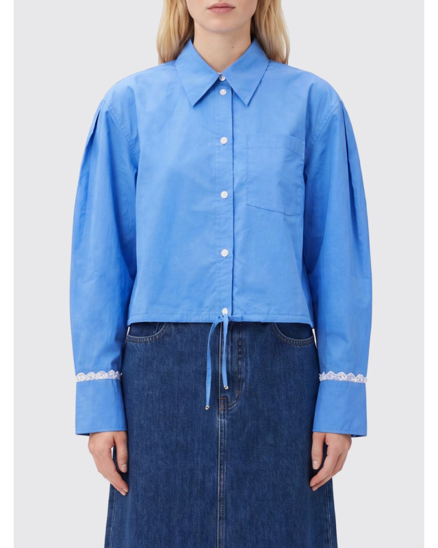 [GANNI] Shirts Long Sleeve FW26 A1140008 591