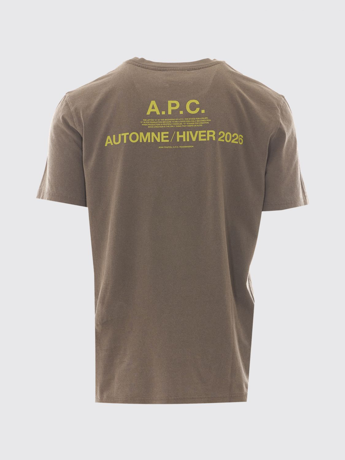 [A.P.C.] T-shirts Short Sleeve FW26 COHBSM26470 LAC