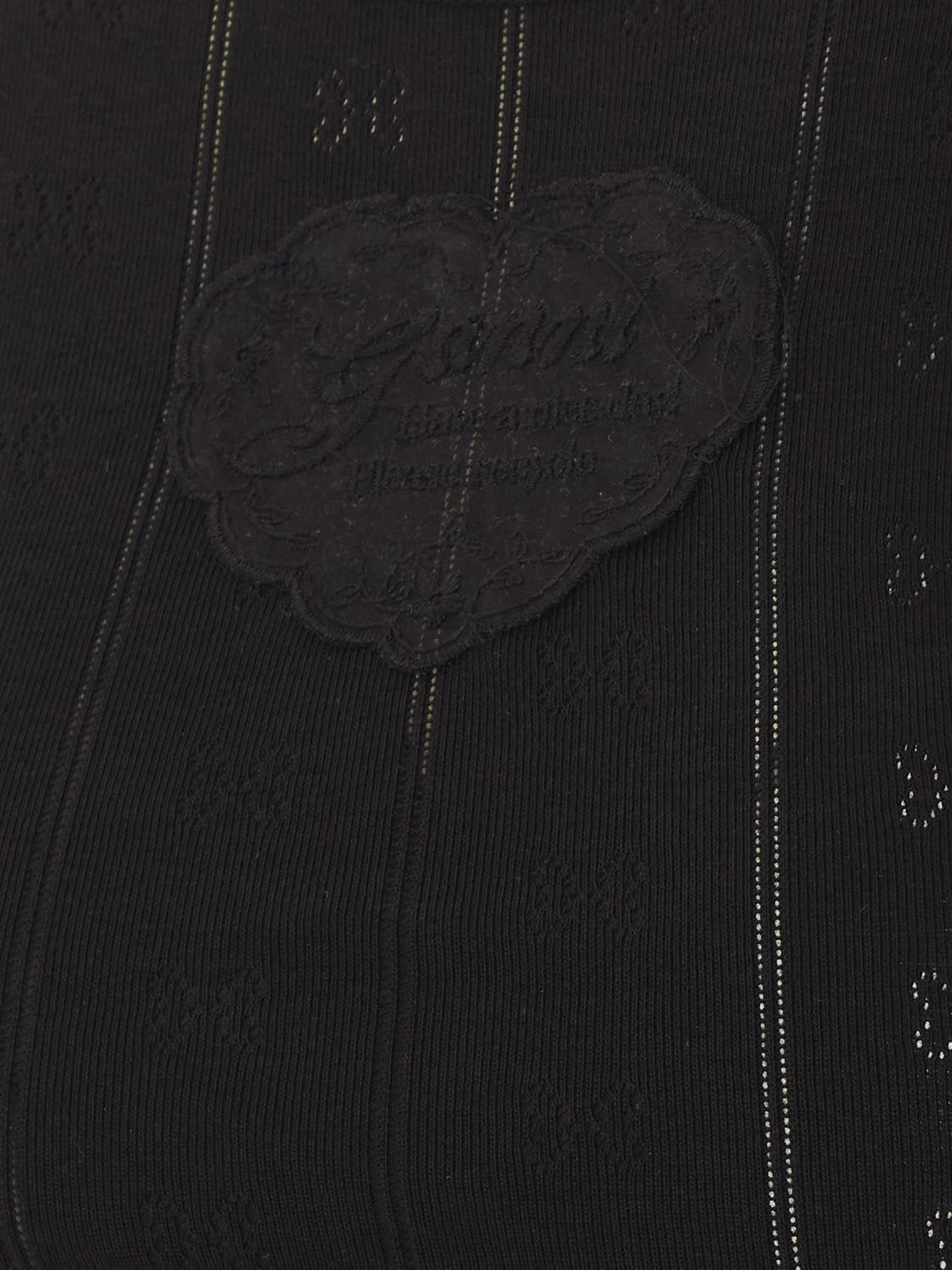 [GANNI] T-shirts Short Sleeve FW26 A1050260 099
