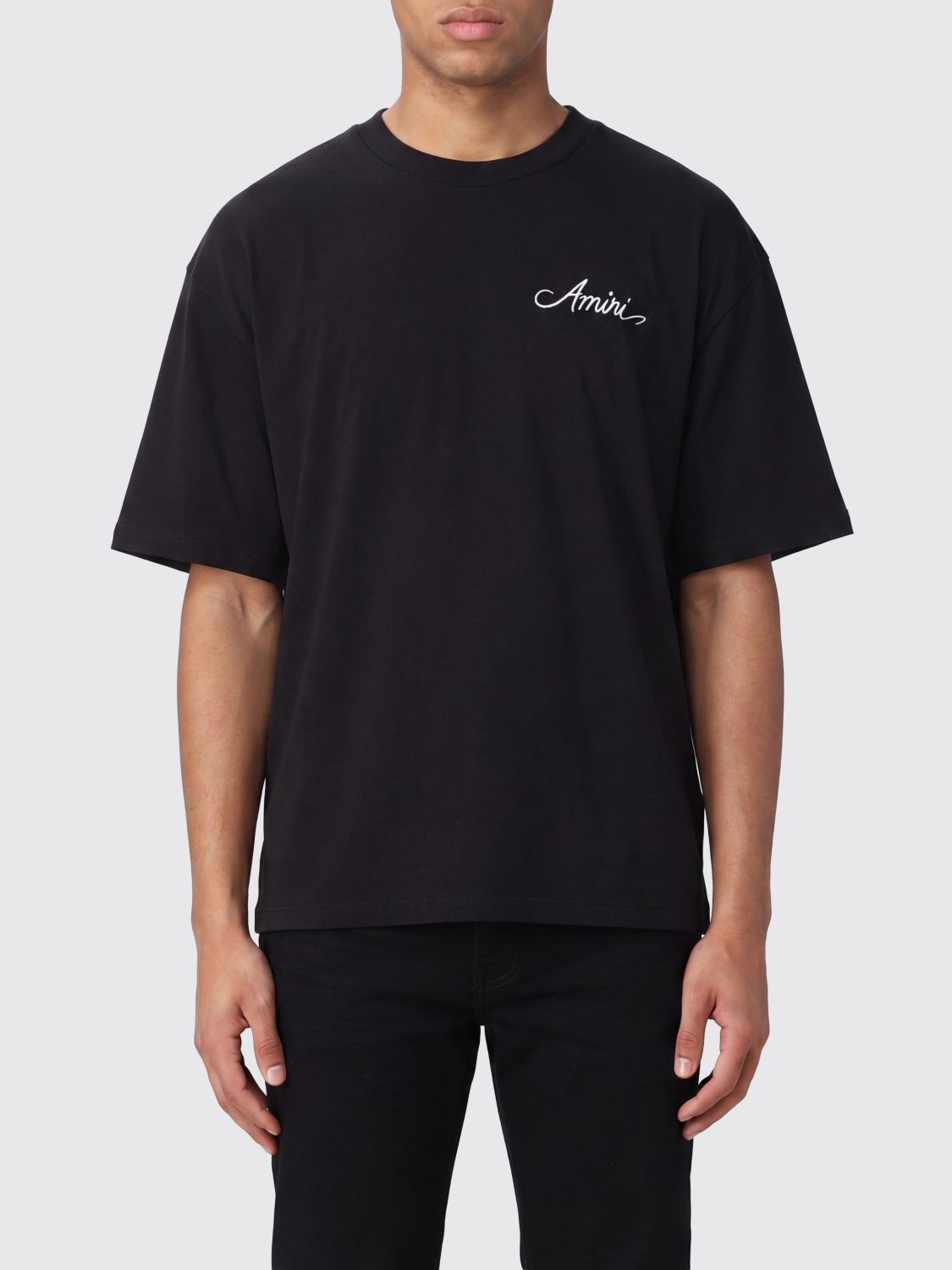 [Amiri] T-shirts Short Sleeve FW26 AMTOJR1172 BLACK