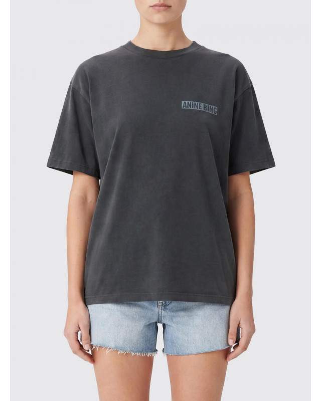 [Anine Bing] T-shirts Short Sleeve FW26 A0812312 WBL1