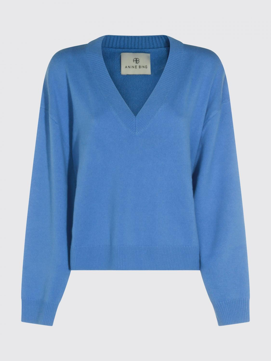 [Anine Bing] Knitwear FW26 A0912295 BLU02