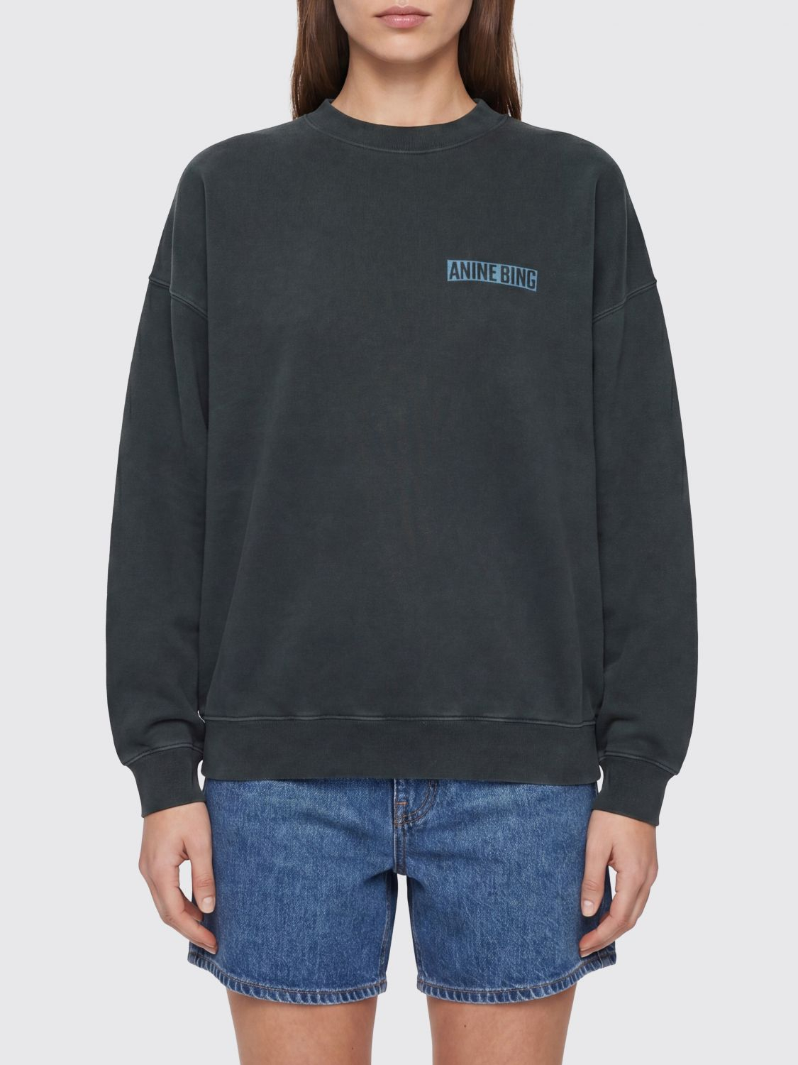 [Anine Bing] Sweatshirt FW26 A0812599 WBL1