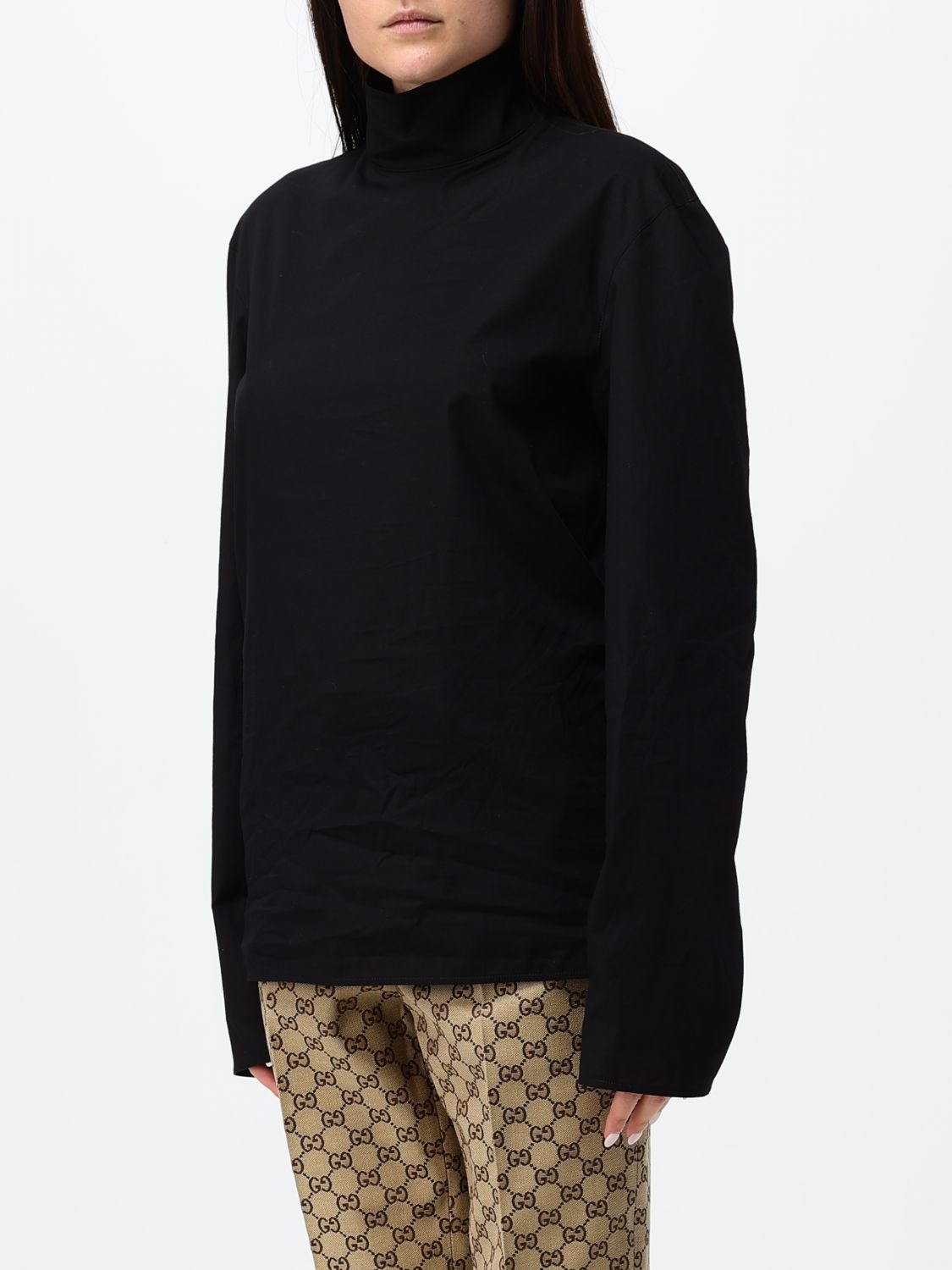 [Gucci] T-shirts Long Sleeve FW26 874678ZAUYL 1000