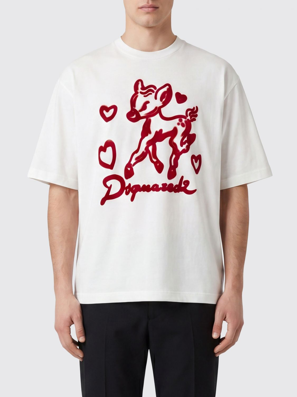 [Dsquared2] T-shirts Short Sleeve FW26 S74GD1583D20033 100