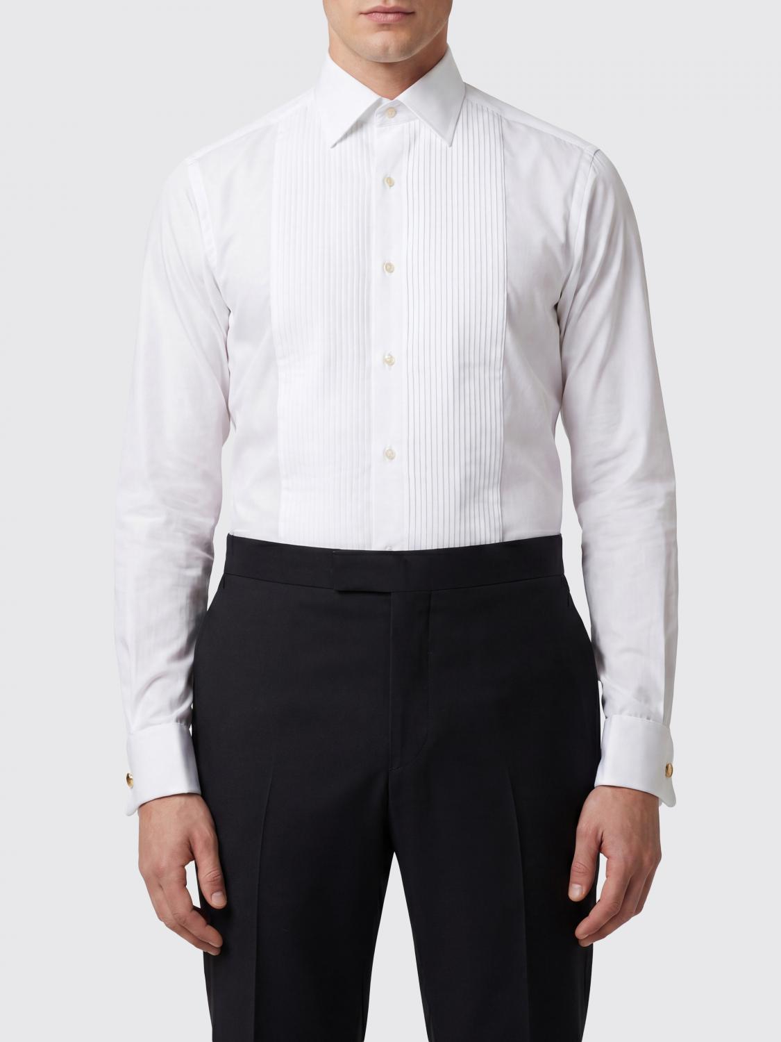 [Tom Ford] Shirts Long Sleeve FW26 HFCO02CGS11 WAA