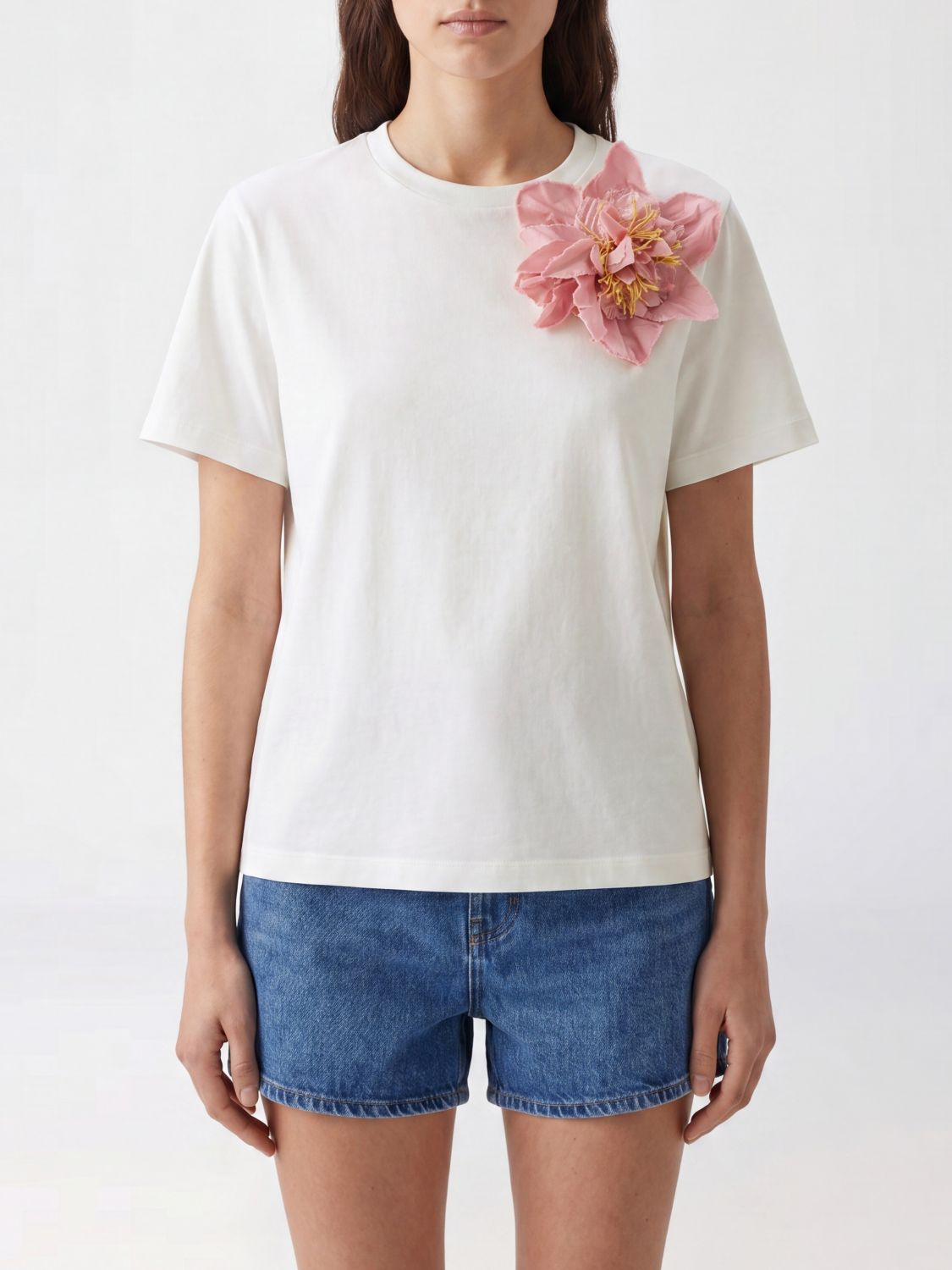 [Tory Burch] T-shirts Short Sleeve FW26 184904 109