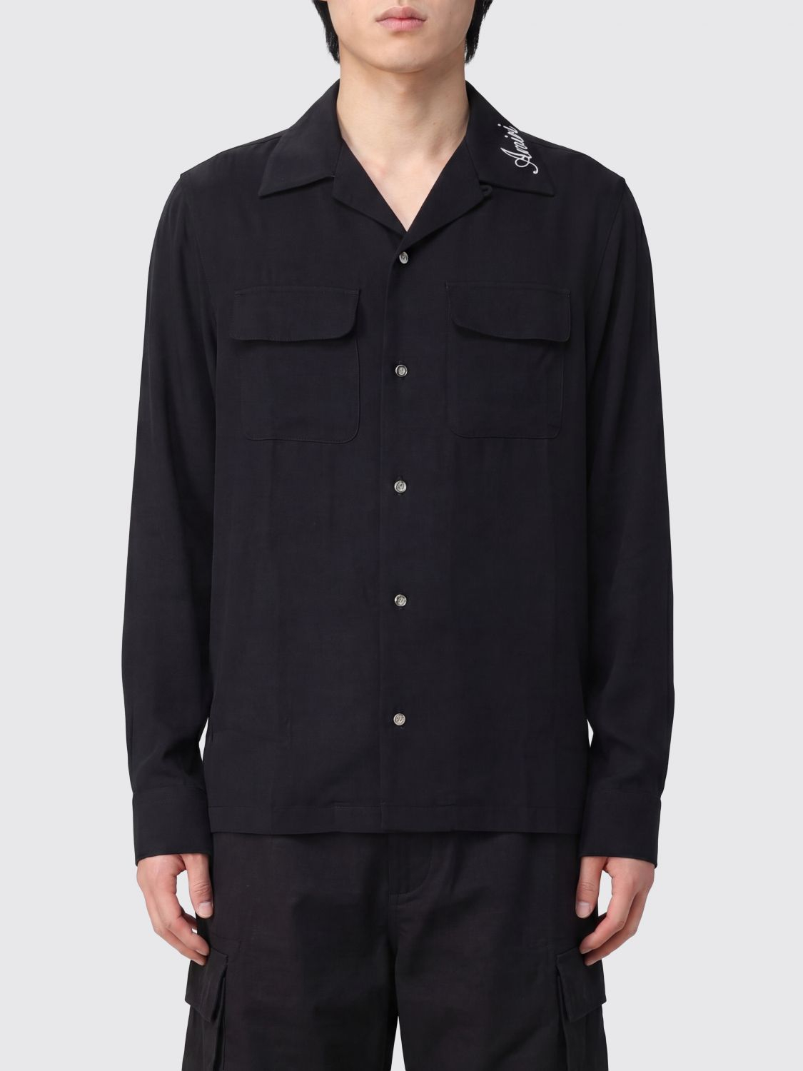 [Amiri] Shirts Long Sleeve FW26 AMSTCA1097 001