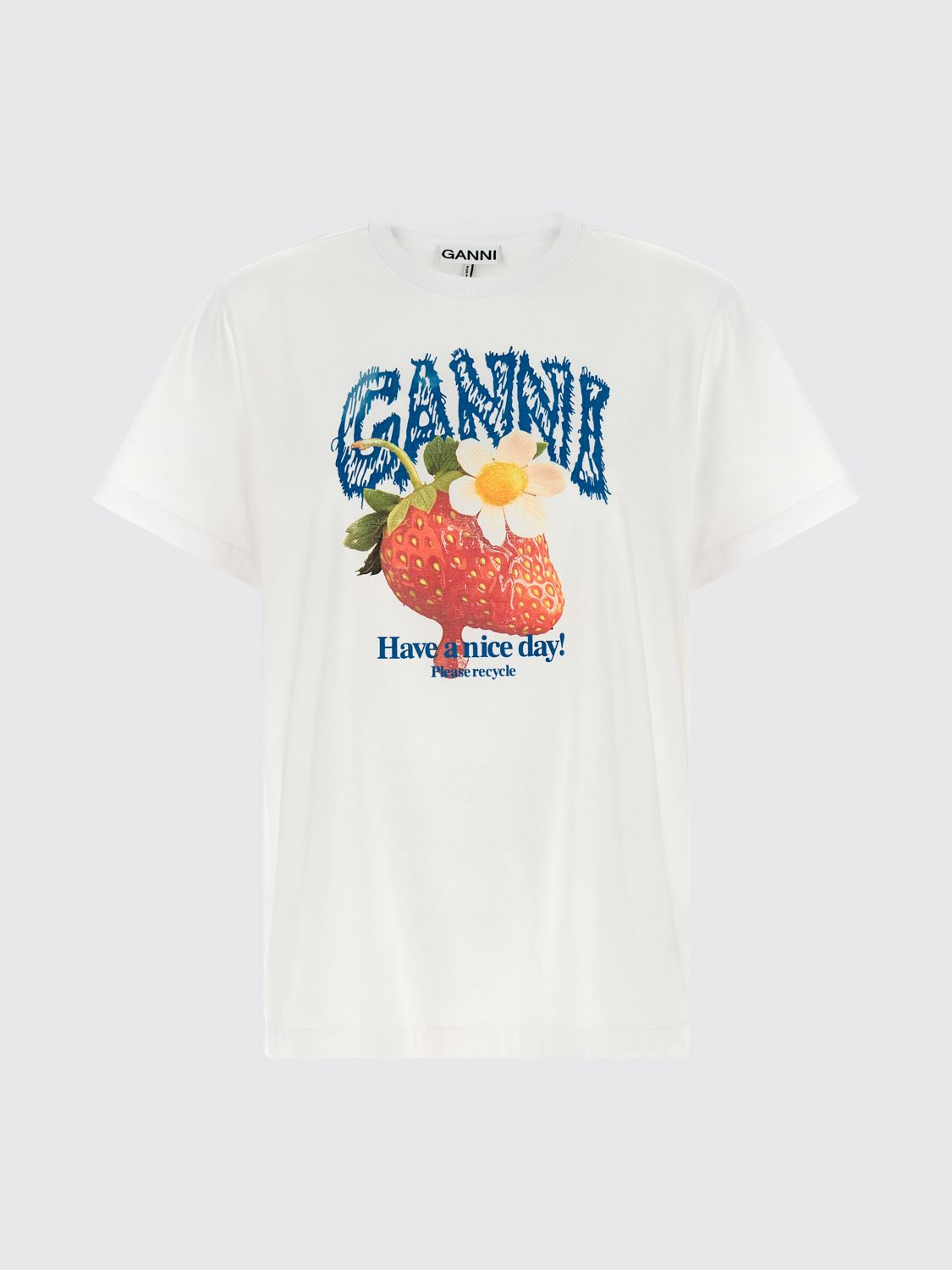 [GANNI] T-shirts Short Sleeve FW26 A1050201 151