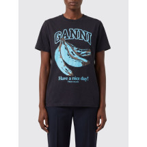 [GANNI] T-shirts Short Sleeve FW26 A1050200 252