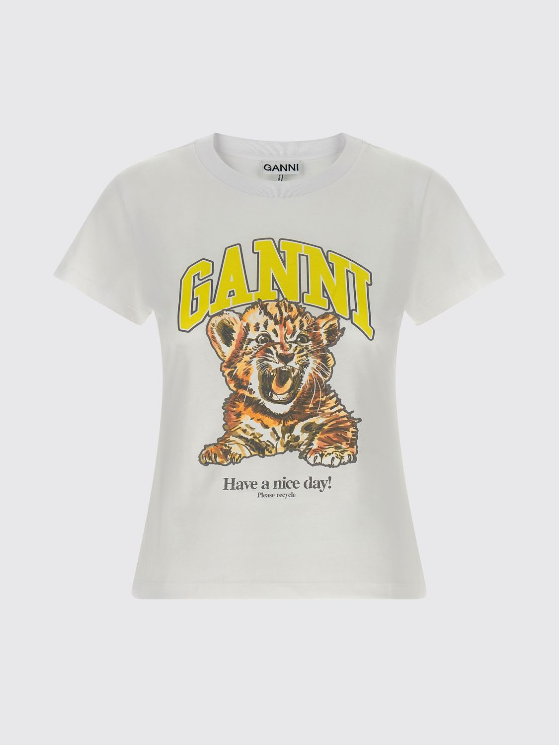 [GANNI] T-shirts Short Sleeve FW26 A1050258 151