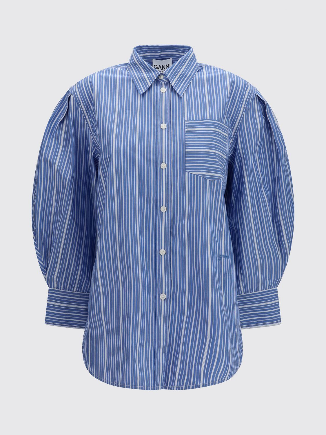 [GANNI] Shirts Long Sleeve FW26 A1140007 ZWF