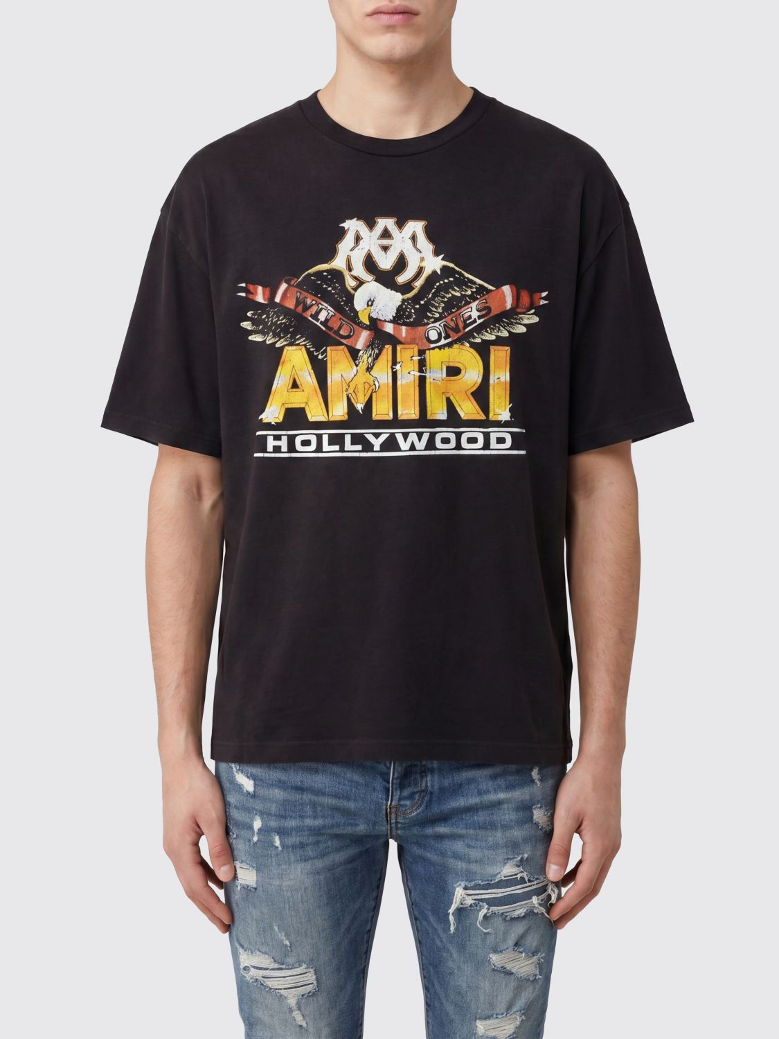 [Amiri] T-shirts Short Sleeve FW26 AMTOJR1200 001