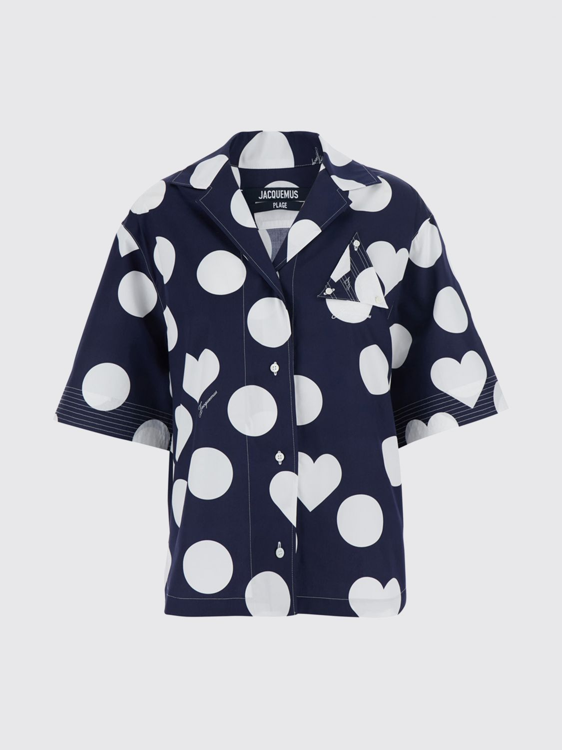[JACQUEMUS] Shirts Short Sleeve FW26 SHW00567AW00841 3HD