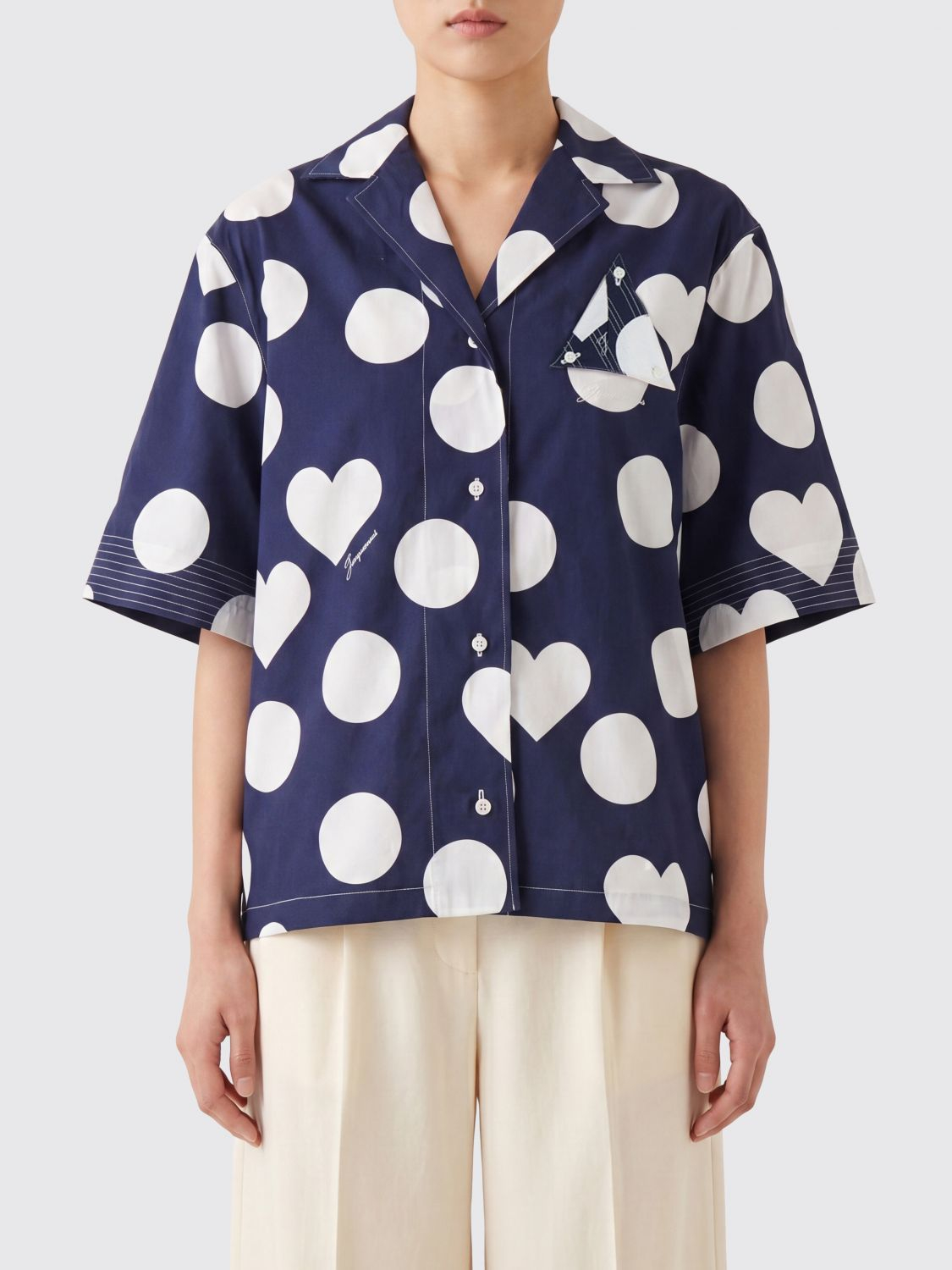 [JACQUEMUS] Shirts Short Sleeve FW26 SHW00567AW00841 3HD