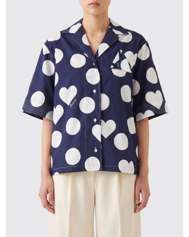 [JACQUEMUS] Shirts Short Sleeve FW26 SHW00567AW00841 3HD
