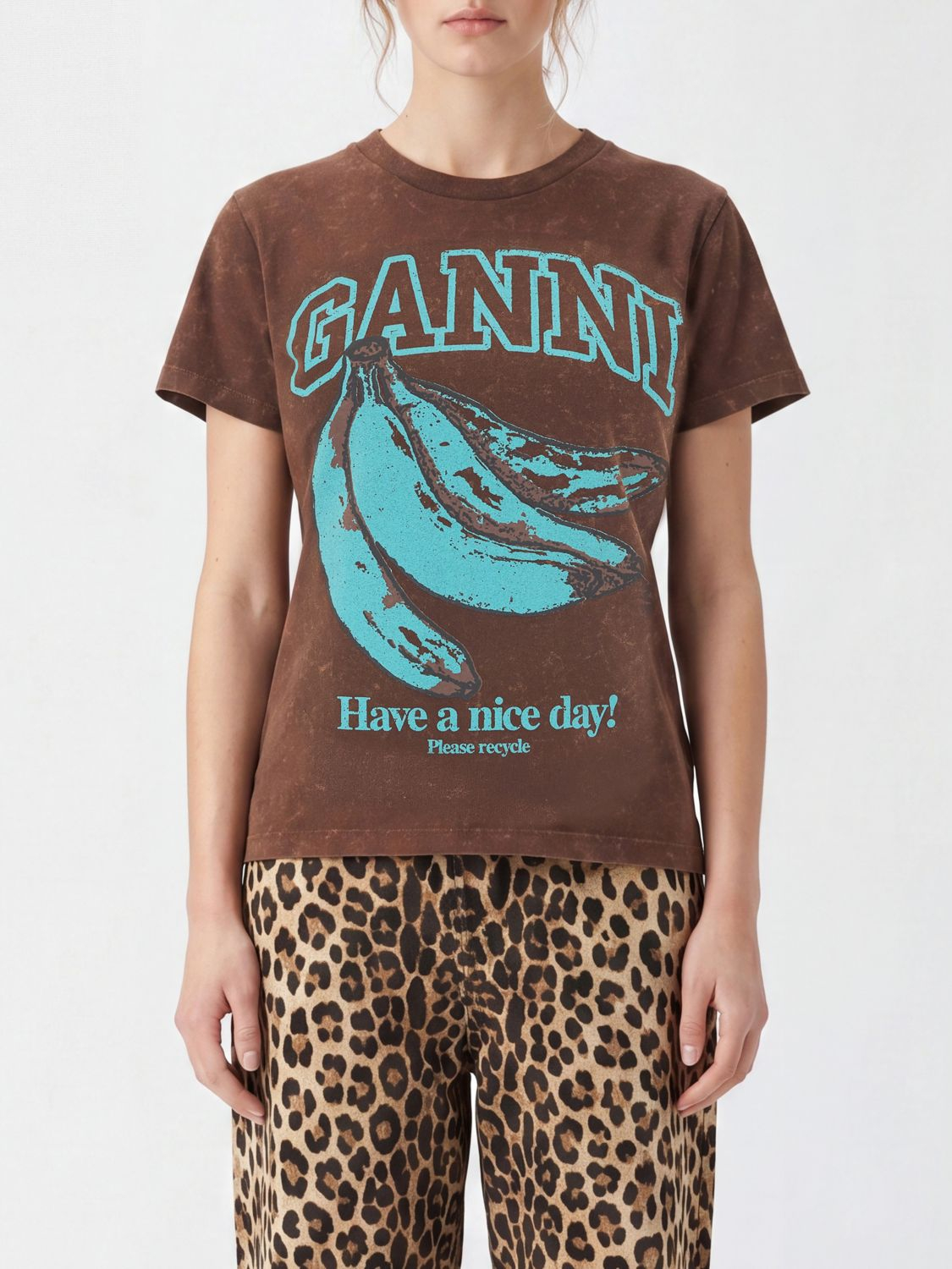 [GANNI] T-shirts FW26 A1050204 979