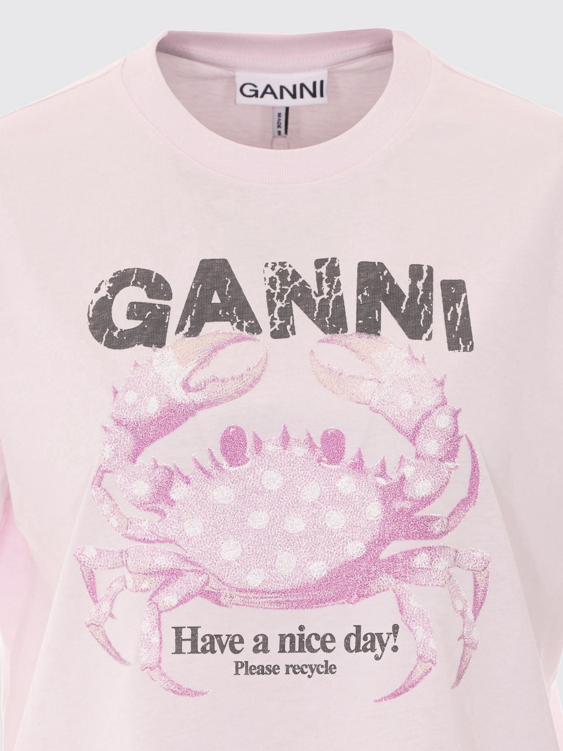 [GANNI] T-shirts Short Sleeve FW26 A1050197 868