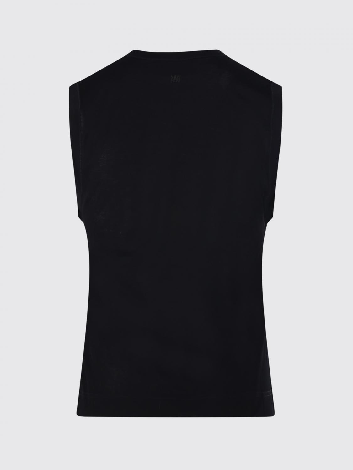 [Ami Paris] T-shirts Sleeveless SS26 FTP818JE0211 001