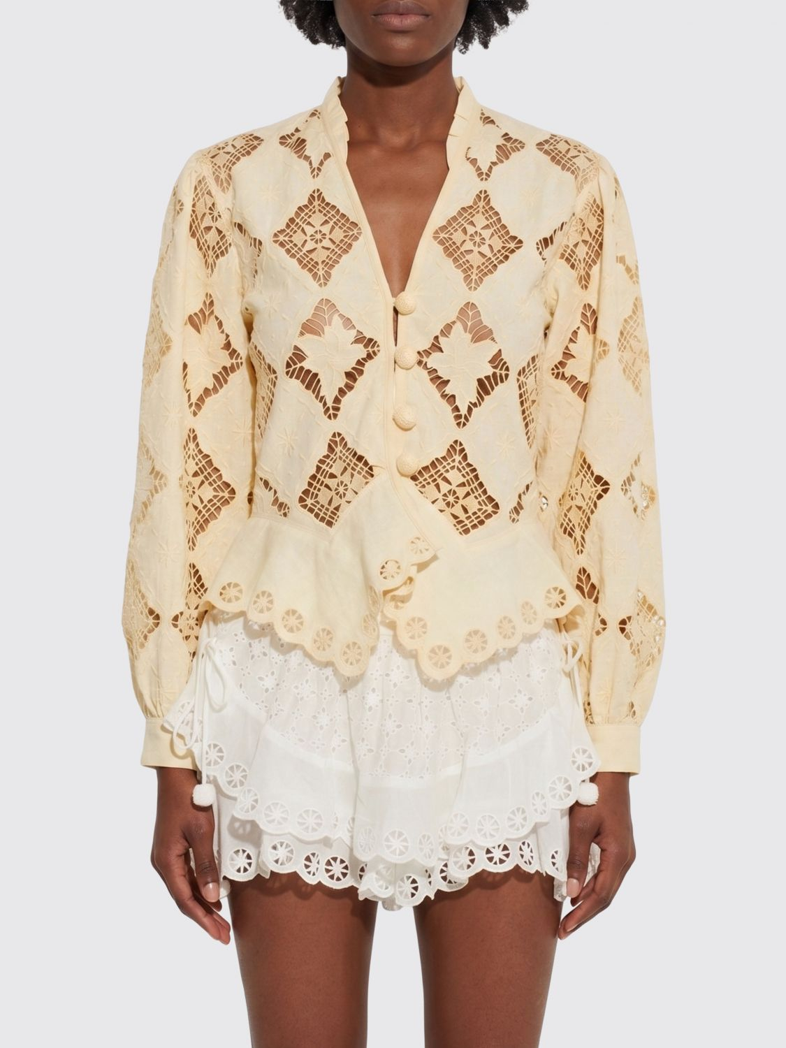 [Isabel Marant] Shirts Long Sleeve SS26 HT0856FAD2J01I 23SU