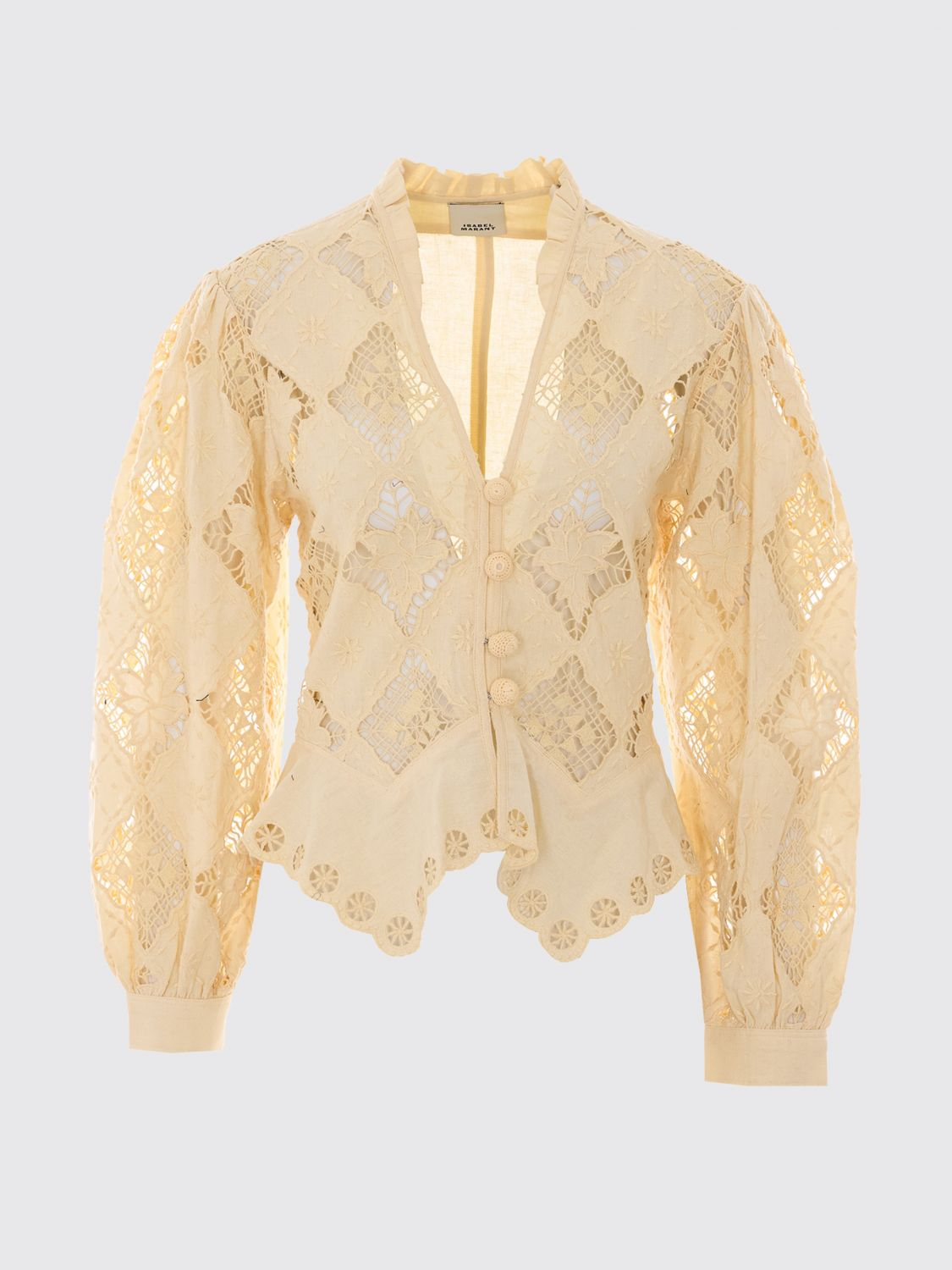 [Isabel Marant] Shirts Long Sleeve SS26 HT0856FAD2J01I 23SU