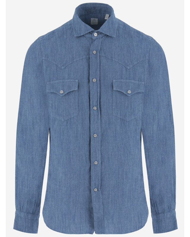 [Finamore] Shirts Long Sleeve SS26 C0724D04