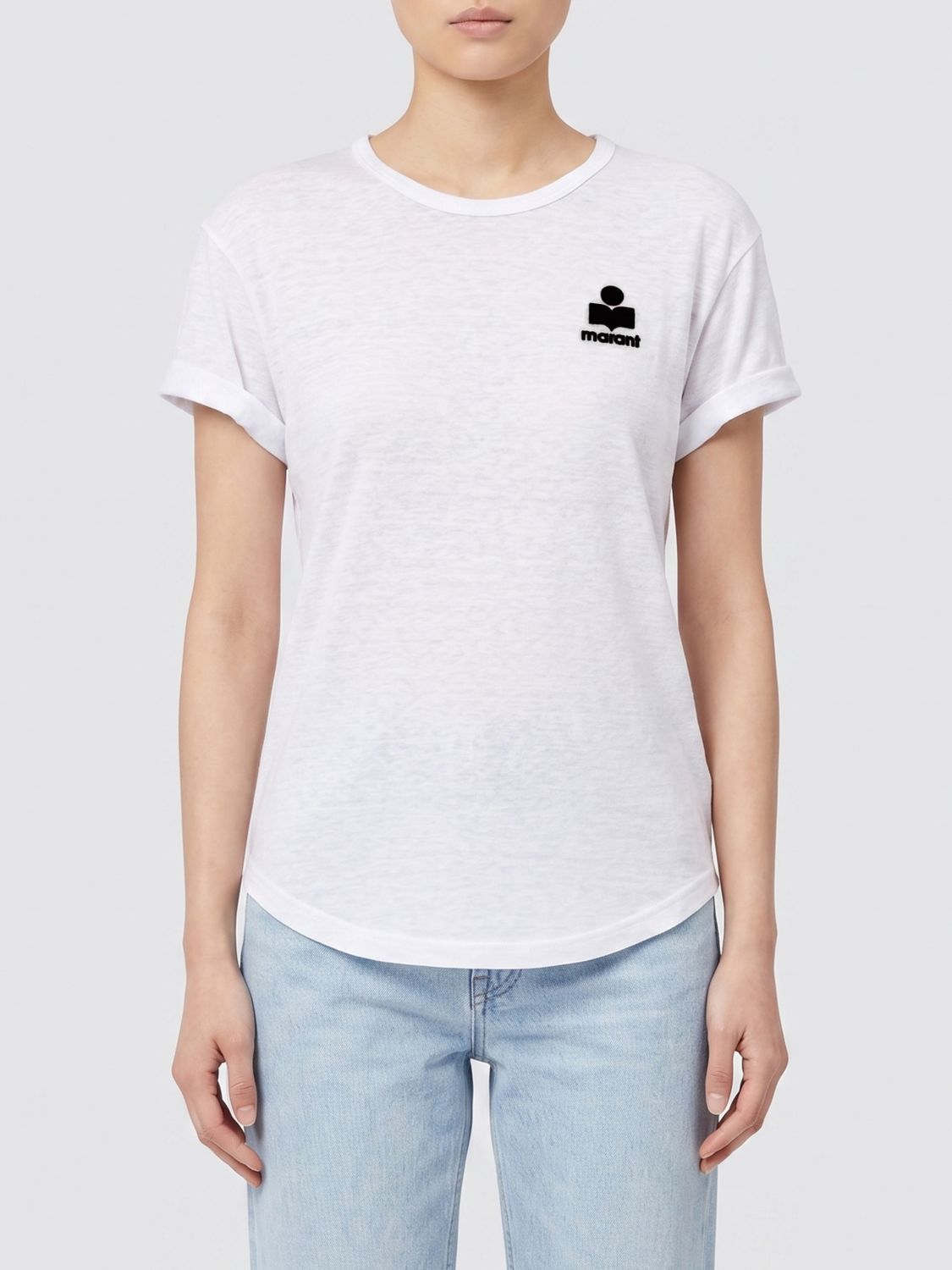 [Isabel Marant Etoile] T-shirts Short Sleeve SS26 TS0315FAA1N09E 20WH