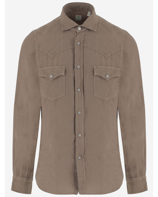 [Finamore] Shirts Long Sleeve SS26 P6001G209