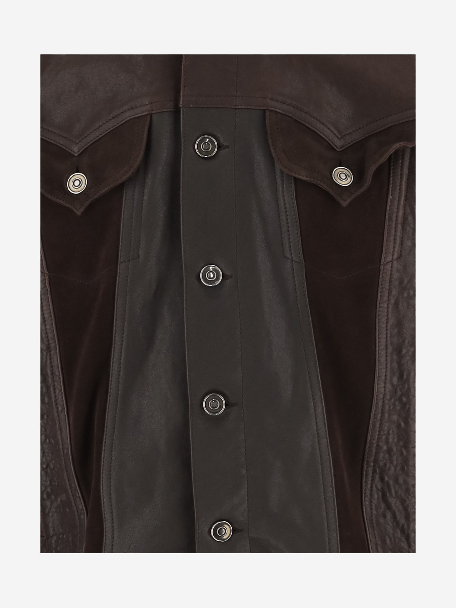 [Versace] Leather Jacket SS26 10242081A177661N260