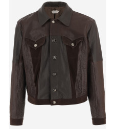 [Versace] Leather Jacket SS26 10242081A177661N260
