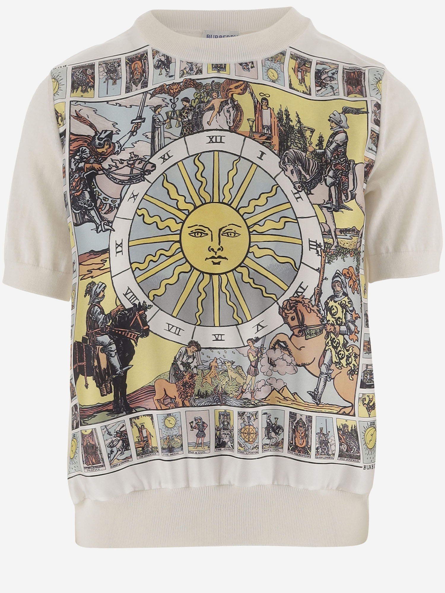 [Burberry] T-shirts Short Sleeve SS26 8126351SEASIDEBLUEPATTERN