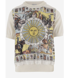 [Burberry] T-shirts Short Sleeve SS26 8126351SEASIDEBLUEPATTERN