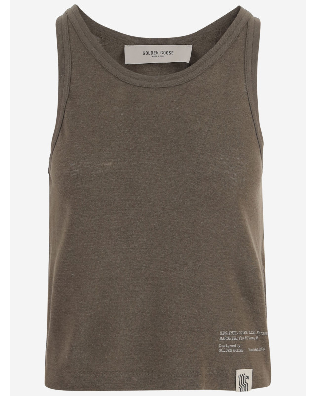 [Golden Goose] T-shirts Sleeveless SS26 GWP01930P00237560545