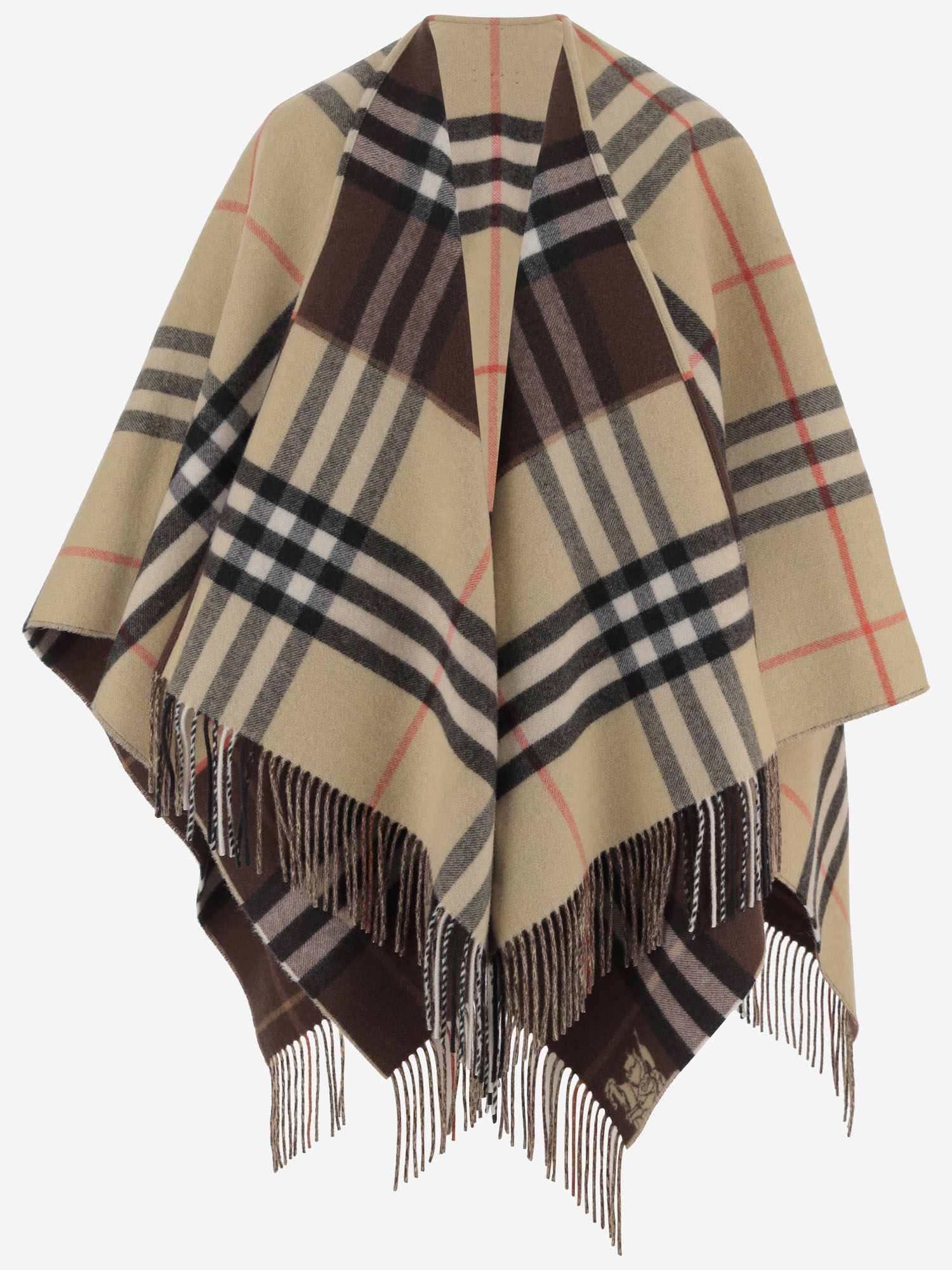 [Burberry] Cape SS26 8118277SANDTREACLEBROWN
