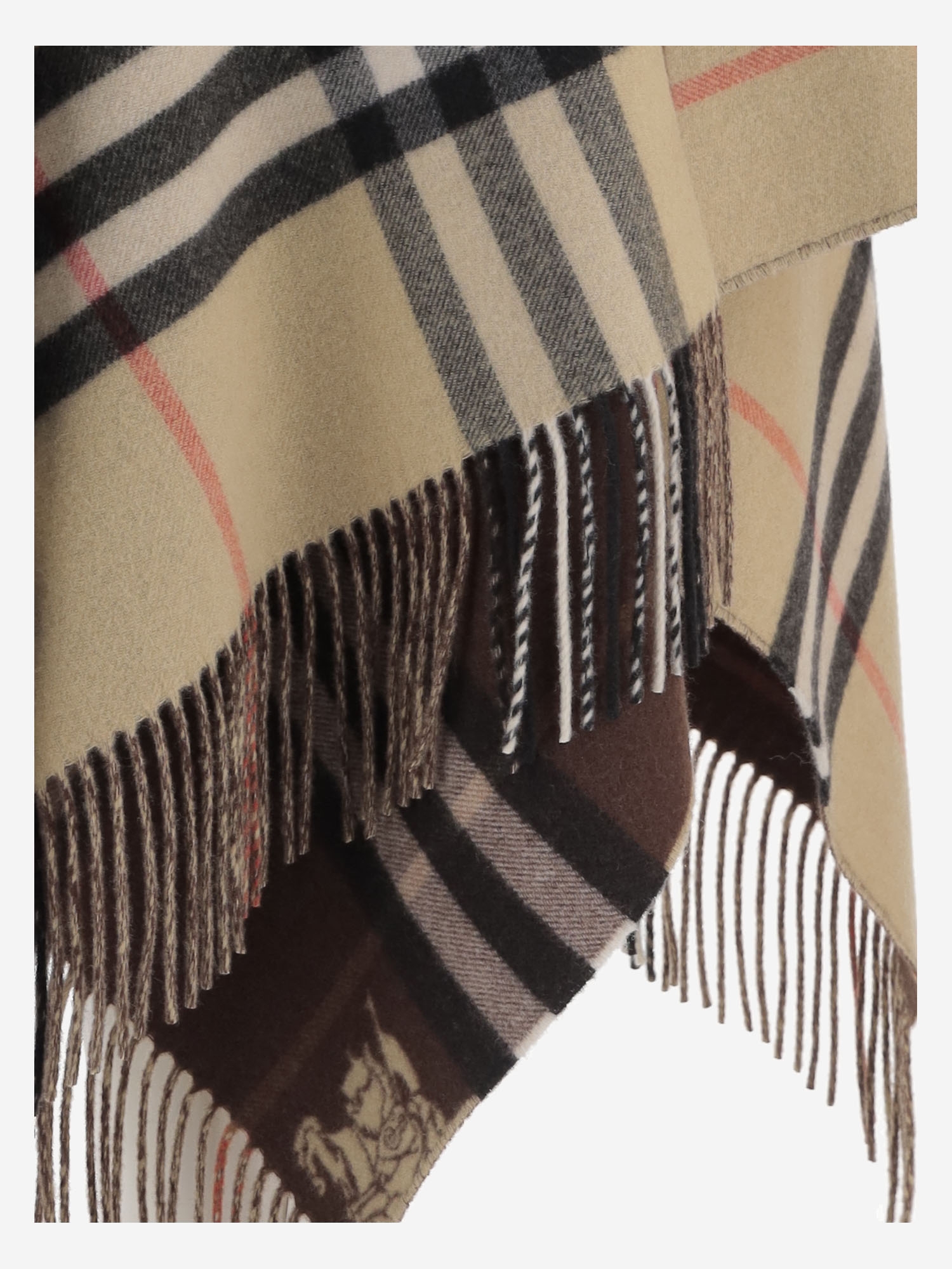 [Burberry] Cape SS26 8118277SANDTREACLEBROWN