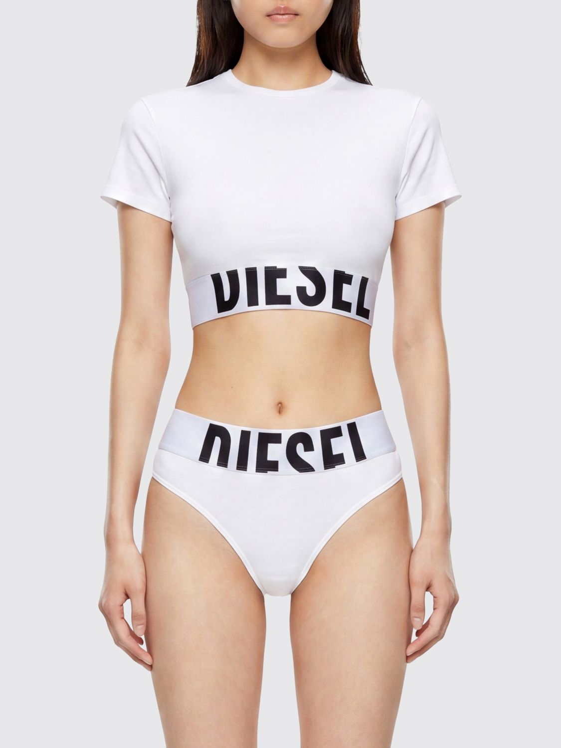[Diesel] T-shirts Short Sleeve FW26 A145930HMAU 100