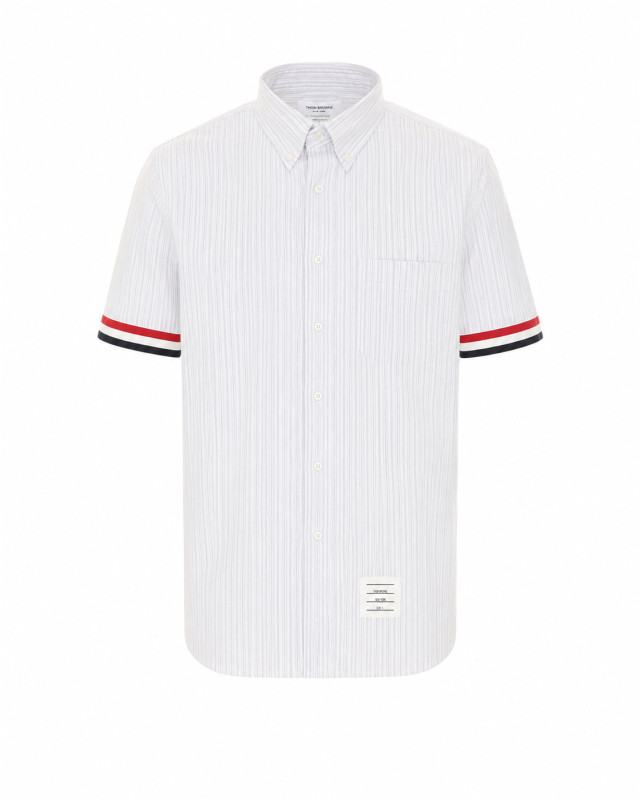 [Thom Browne] Shirts Short Sleeve FW26 MWS252AF1225035