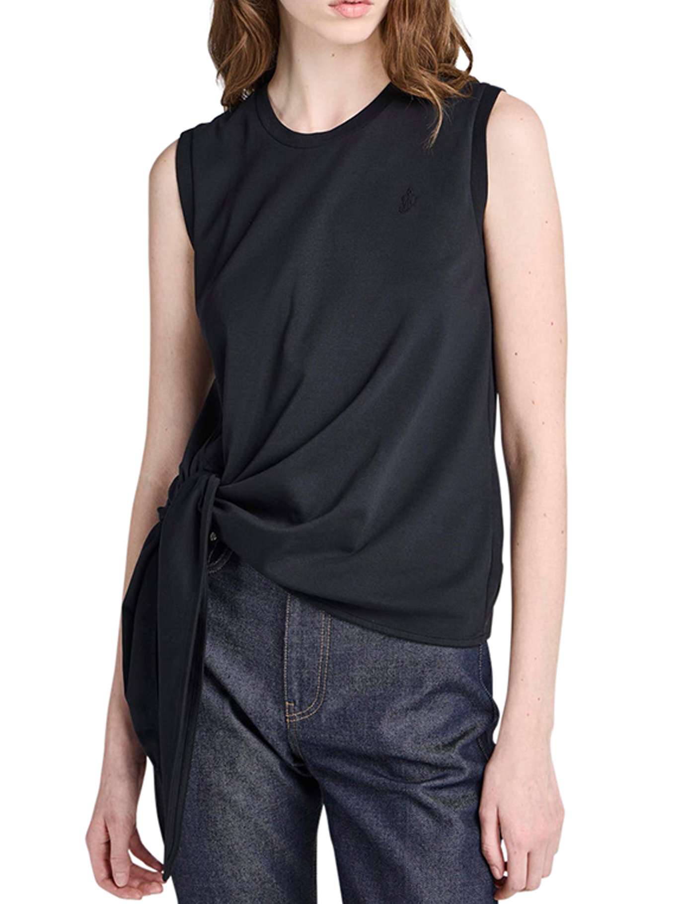 [J.W.Anderson] T-shirts Sleeveless FW26 JO0284PG1810999 BLACK