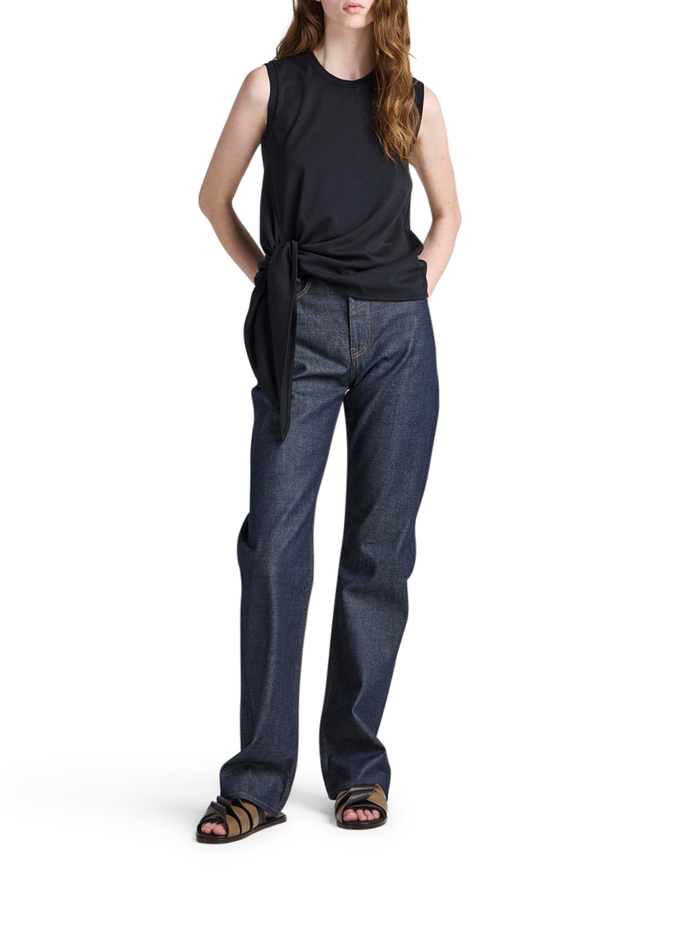 [J.W.Anderson] T-shirts Sleeveless FW26 JO0284PG1810999 BLACK