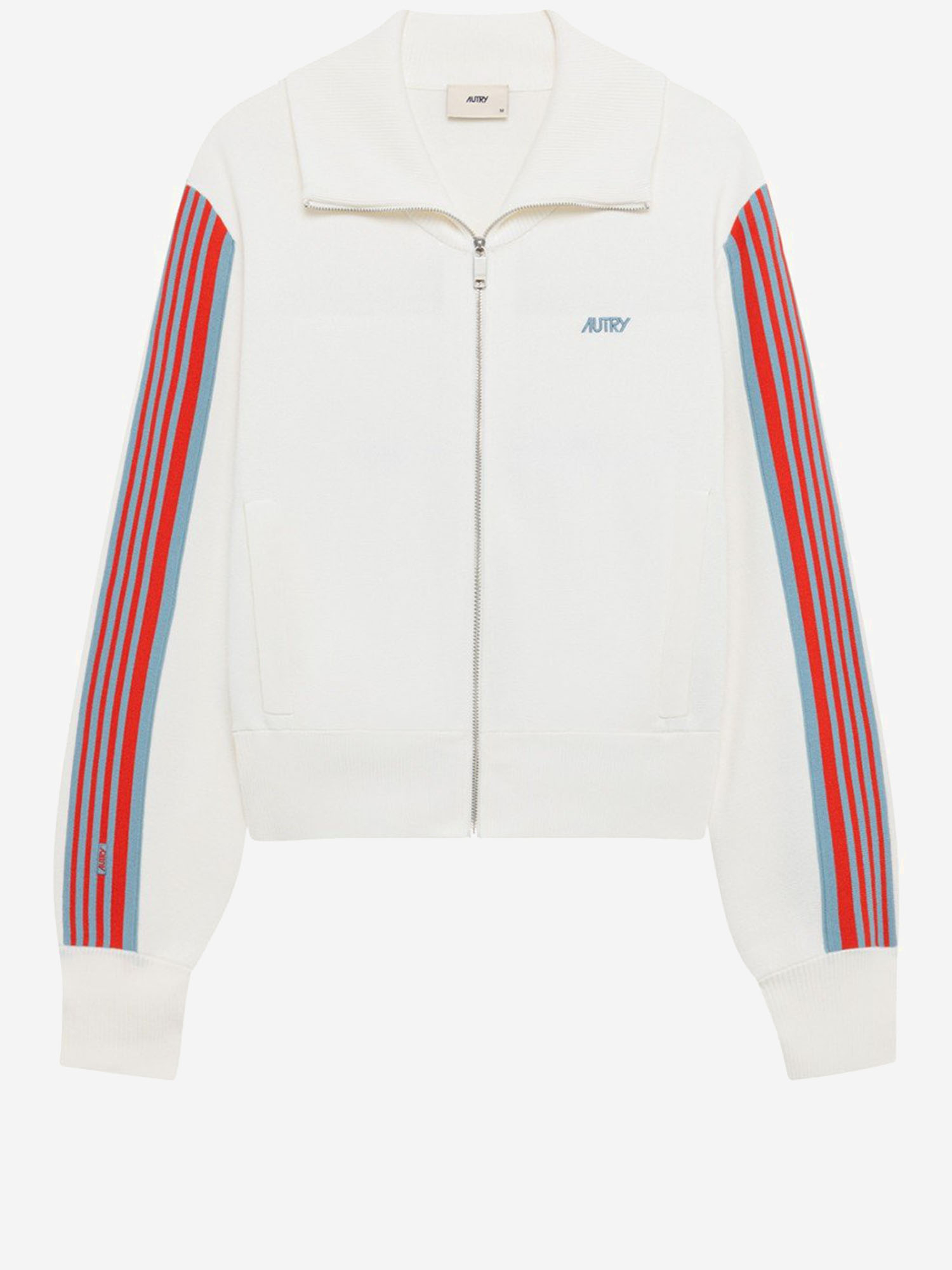 [AUTRY] Zip up SS26 JAPW028WKNITWHITE