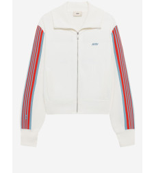[AUTRY] Zip up SS26 JAPW028WKNITWHITE