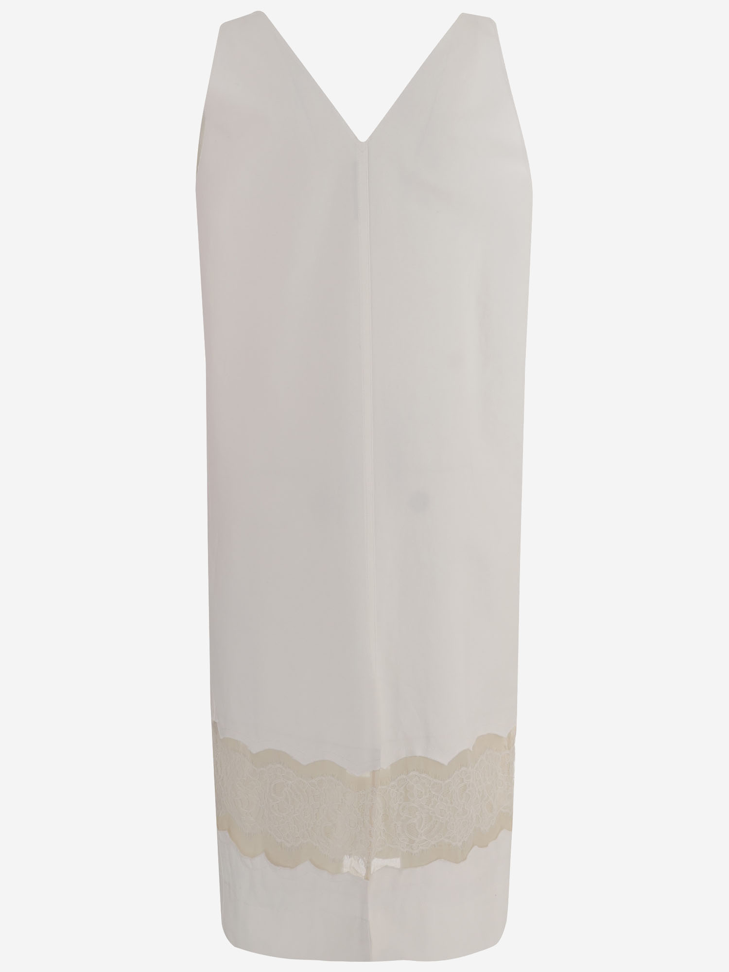 [CARVEN] Sleeveless dress SS26 6261K21078White