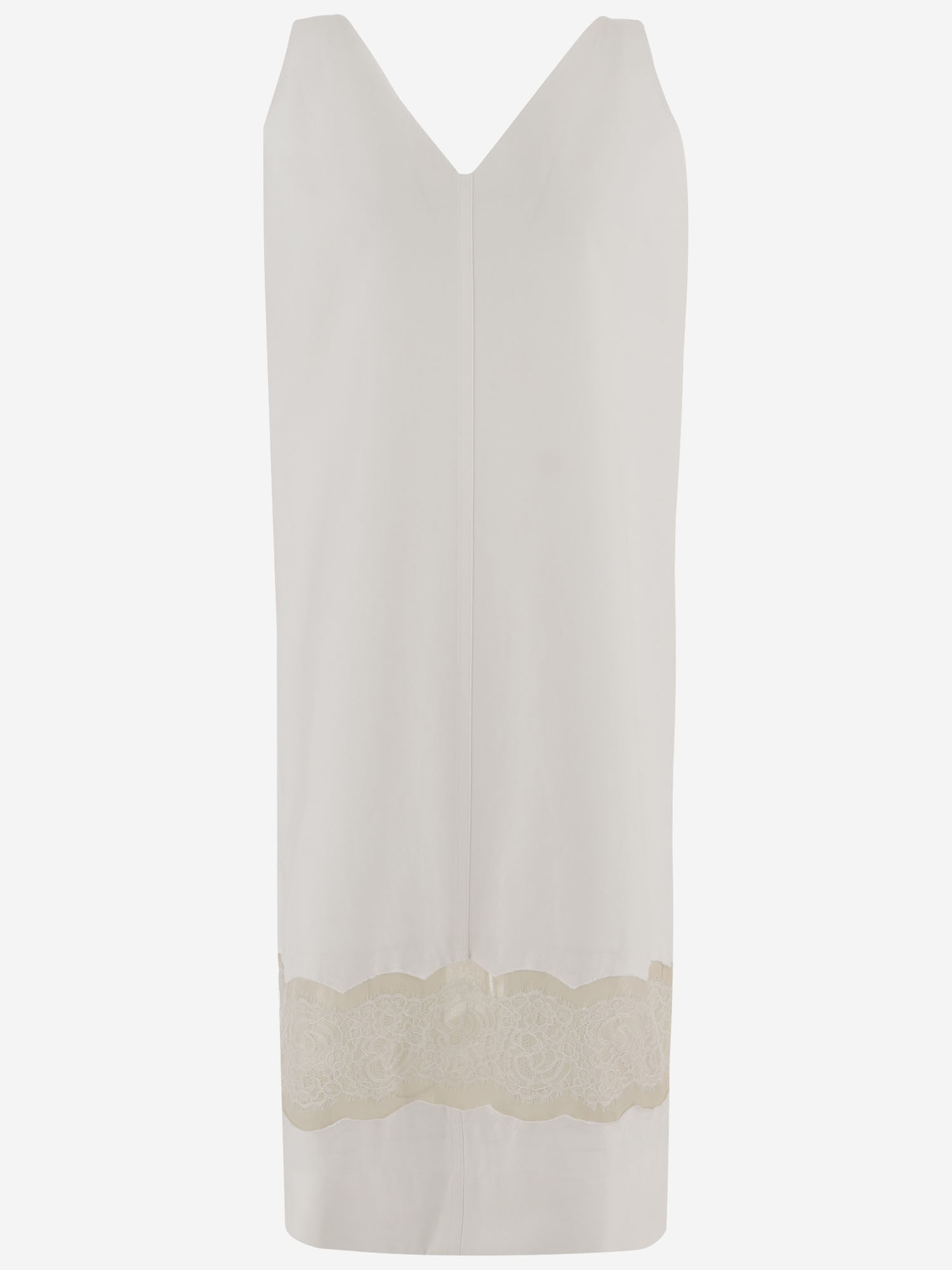 [CARVEN] Sleeveless dress SS26 6261K21078White