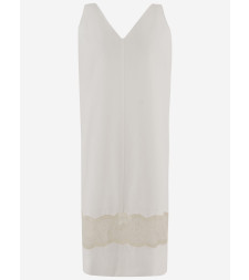 [CARVEN] Sleeveless dress SS26 6261K21078White