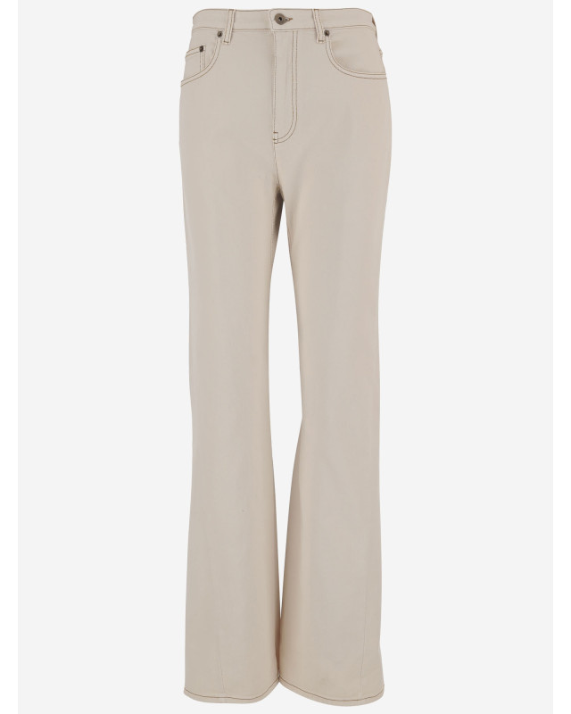 [Burberry] Trousers SS26 8118523CERAMICWHITE
